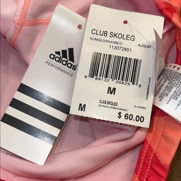 NWT Adidas Performance Capris Leggings, Medium - Picture 6 of 6